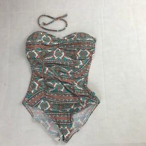 Tommy Bahama Bandeau One Piece Swimsuit